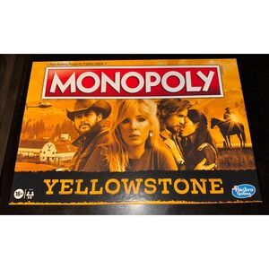 Hasbro Monopoly YELLOWSTONE the Dutton Ranch Board Game New